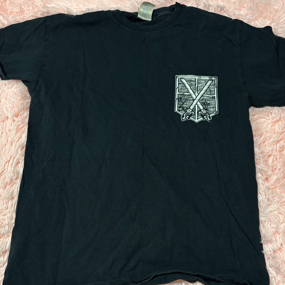 Black Graphic Men's T-Shirt